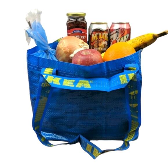 IKEA - FOUR (4) Frakta Line Reusable Bags--Large, Medium, Small and XS - New - Picture 8 of 11